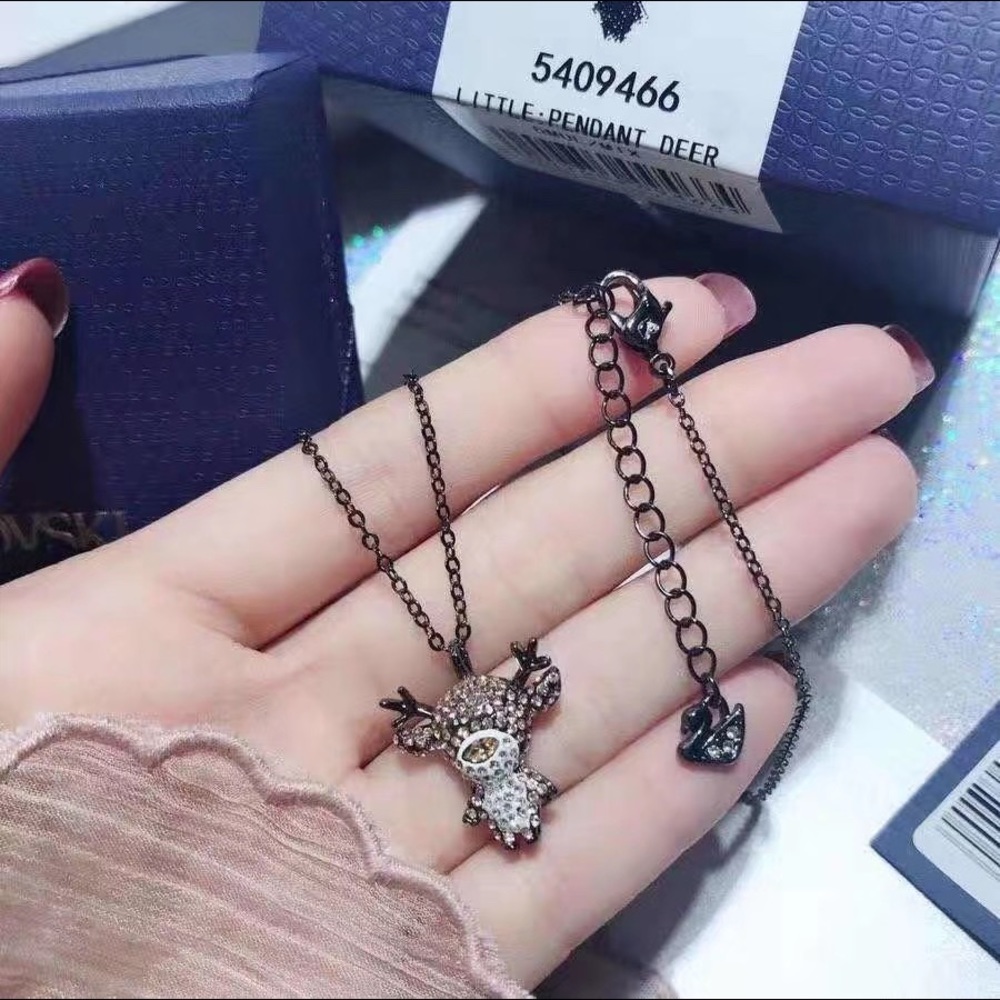 swarovski necklace💟Little deer🆔5409466